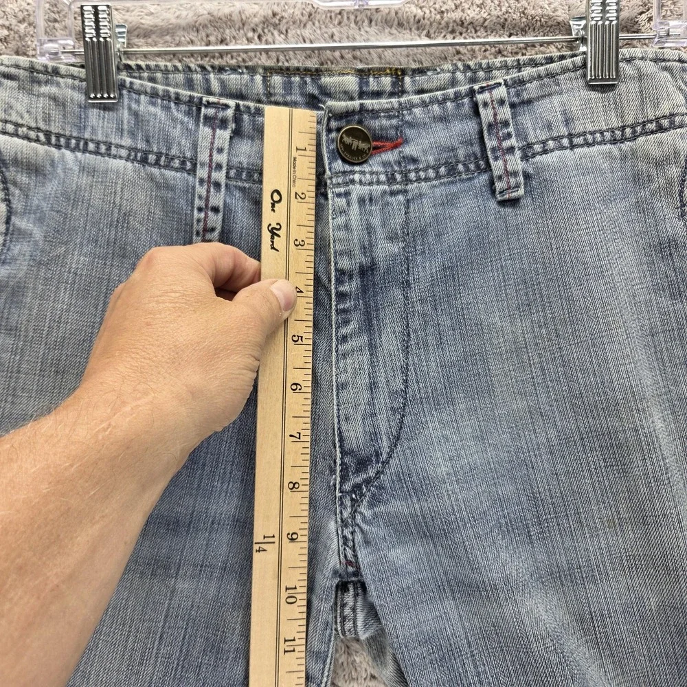 VTG Levis Engineered Jeans Mens Blue Buckle Back Two Horse Zip Fly Fits 30x32